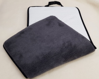 JULERBJUDANDE! 2-pack Bilstolsdyna 50x110cm Alpacka Grey i gruppen Stolsverdrag hos Ullbdden AB (211112)