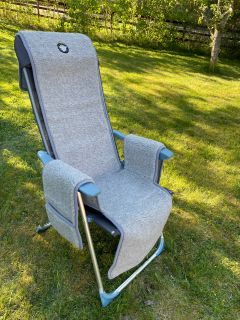 Stolspld i Merinoull med armstdsfickor.  i gruppen Sittdyna ull & Frskinn  / Stolsdyna hos Ullbdden AB (230609)