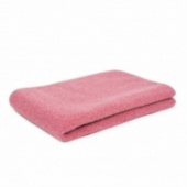 Pläd/tunnare täcke i europeisk merinoull. rosa